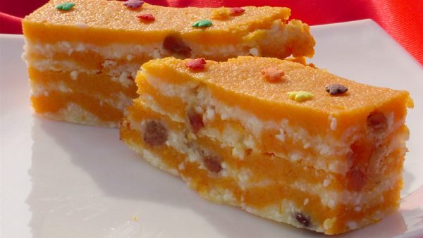 Запеканка из тыквы