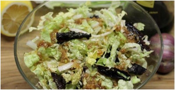 Салат с куриной грудкой