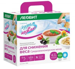 Средиземноморское меню "Худеем за неделю"