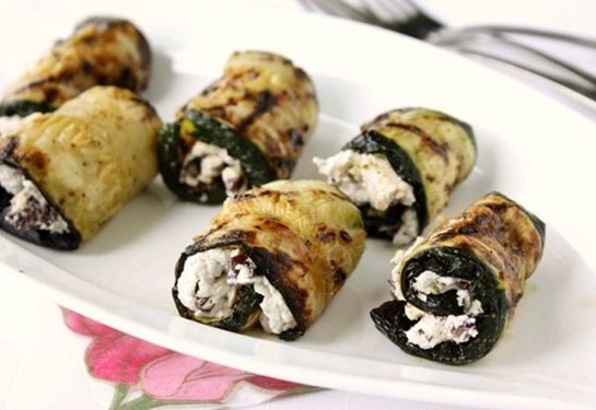 Цуккини с сыром фета