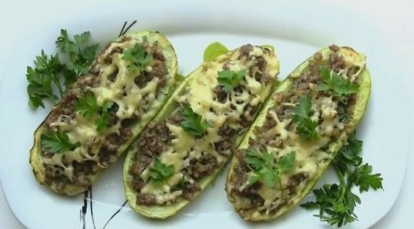 Фаршированные кабачки